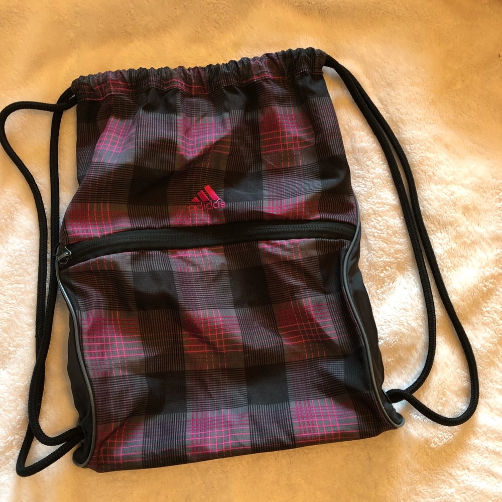 Adidas drawstring bag